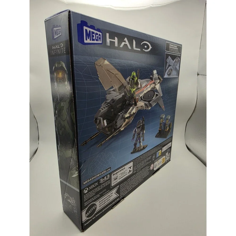 MEGA Halo Infinite UNSC Arctic Burn Wasp 342-Piece Building Set HXL04 13+